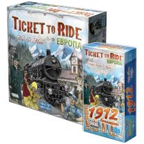 Ticket to Ride: Европа + дополнение Европа: 1912